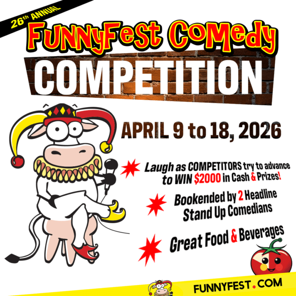 FunnyFest Comedy Competition 2026 rev2 1080x1080